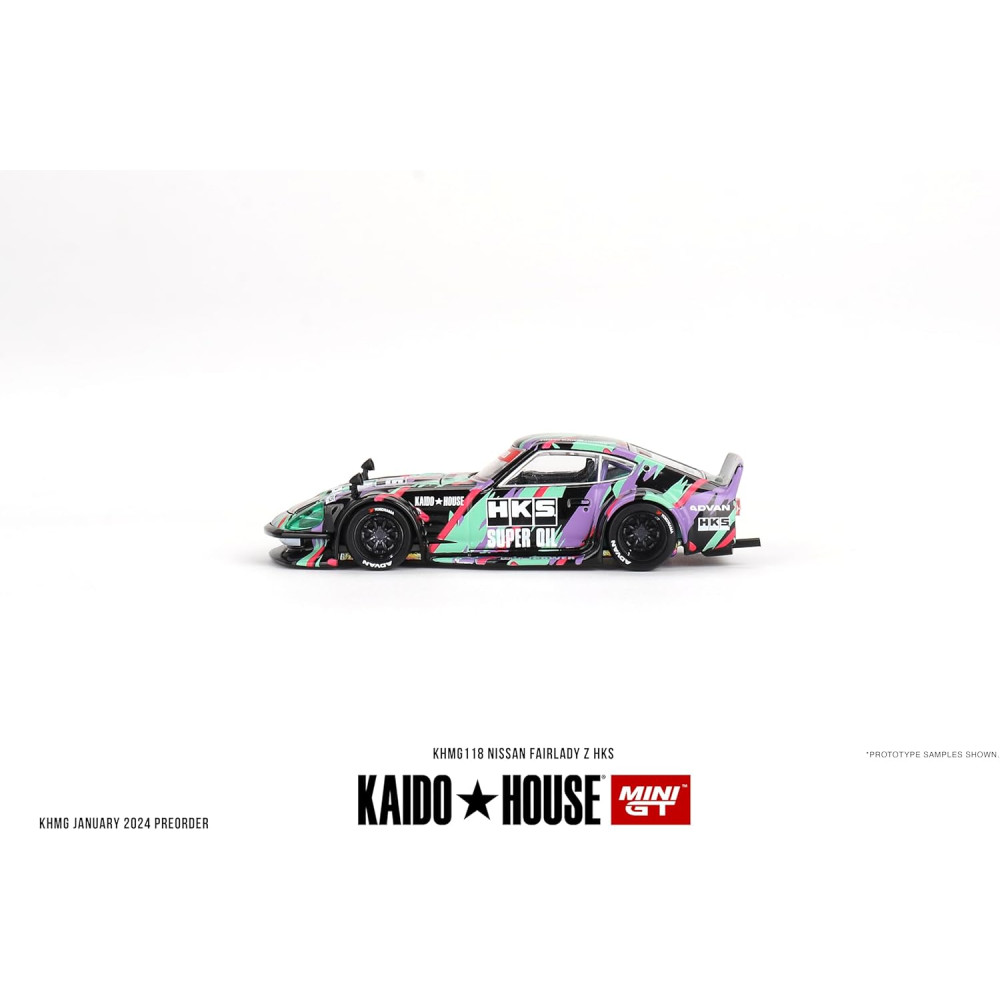 Машинка Mini GT x Kaido House Nissan Fairlady Z HKS V1 (2024